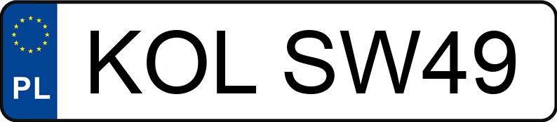 Die Registrierungsnummer KOL SW49 hat SKODA Octavia 1.6 MR`01 E4 Classic - KOLSW49
