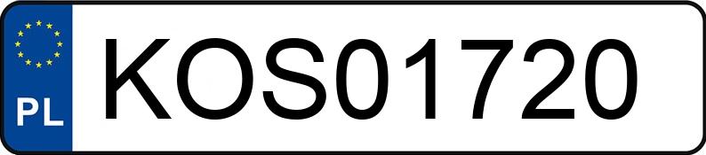 Numer rejestracyjny KOS 01720 posiada CITROEN XSARA 1.4 - KOS01720 Numer rejestracyjny KOS 01720 posiada CITROEN XSARA 1.4 - KOS01720