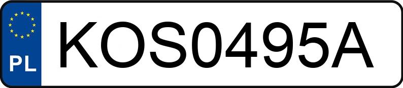 Numer rejestracyjny KOS 0495A posiada KIA STONIC - KOS0495A Numer rejestracyjny KOS 0495A posiada KIA STONIC - KOS0495A