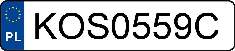 Numer rejestracyjny KOS 0559C posiada NISSAN MICRA - KOS0559C Numer rejestracyjny KOS 0559C posiada NISSAN MICRA - KOS0559C