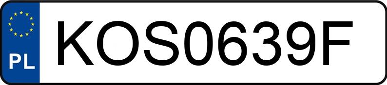 Numer rejestracyjny KOS 0639F posiada BMW 530 Touring Diesel MR`03 E3 E61 530 Touring Diesel MR`03 E3 E61 - KOS0639F