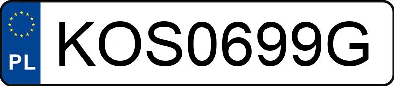 Numer rejestracyjny KOS 0699G posiada VOLVO V60 - KOS0699G Numer rejestracyjny KOS 0699G posiada VOLVO V60 - KOS0699G