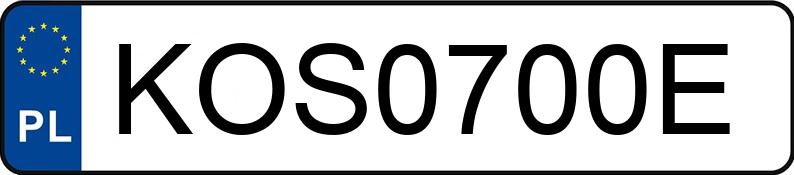 Numer rejestracyjny KOS 0700E posiada AUDI S3 Quattro 1.8 Kat. MR`01 8L T - KOS0700E Numer rejestracyjny KOS 0700E posiada AUDI S3 Quattro 1.8 Kat. MR`01 8L T - KOS0700E