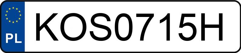 Numer rejestracyjny KOS 0715H posiada RENAULT Laguna II 2.0 MR`05 E4 Luxe Dynamique - KOS0715H