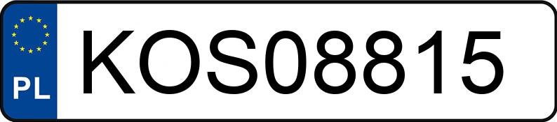 Numer rejestracyjny KOS 08815 posiada VOLKSWAGEN PASSAT - KOS08815 Numer rejestracyjny KOS 08815 posiada VOLKSWAGEN PASSAT - KOS08815