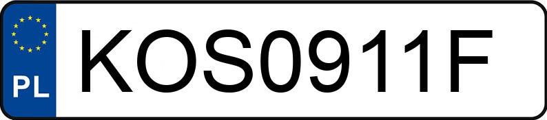 Numer rejestracyjny KOS 0911F posiada TOYOTA VERSO - KOS0911F Numer rejestracyjny KOS 0911F posiada TOYOTA VERSO - KOS0911F