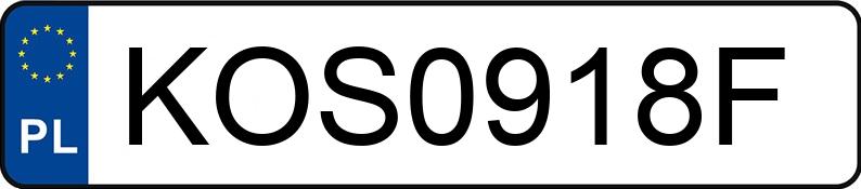 Numer rejestracyjny KOS 0918F posiada TOYOTA Yaris 1.0 MR`03 E4 Base - KOS0918F