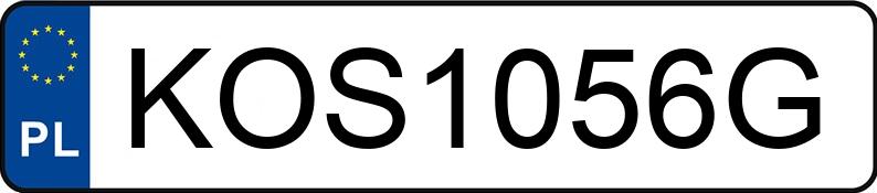 Numer rejestracyjny KOS 1056G posiada NISSAN QASHQAI+2 - KOS1056G
