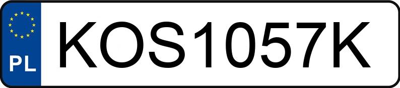 Il numero di registrazione KOS 1057K ha VOLVO V60 2.0 D4 DRIVE-E MR`16 E6 Momentum Getr - KOS1057K