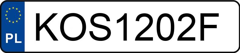 Numer rejestracyjny KOS 1202F posiada AUDI A6 LIMOUSINE - KOS1202F