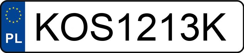 Numer rejestracyjny KOS 1213K posiada VOLKSWAGEN GOLF - KOS1213K Numer rejestracyjny KOS 1213K posiada VOLKSWAGEN GOLF - KOS1213K