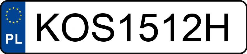 The registration number KOS 1512H has RENAULT Megane R.S. MR`18 E6d R.S. Ultime TCe EDC - KOS1512H