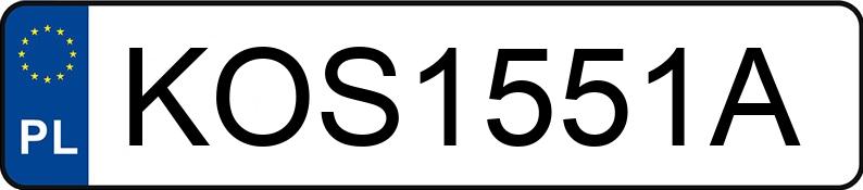 Numer rejestracyjny KOS 1551A posiada RENAULT Clio Storia MR`05 E4 Fairway 60 - KOS1551A