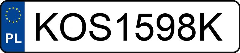 Numer rejestracyjny KOS 1598K posiada OPEL Grandland X 1.2 MR`17 E6 Ultimate S&S - KOS1598K