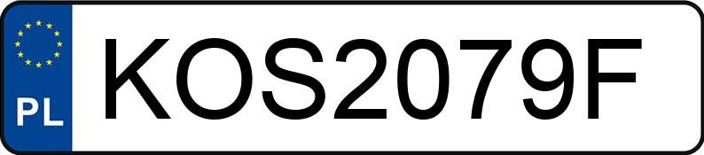 Numer rejestracyjny KOS 2079F posiada FORD FIESTA - KOS2079F