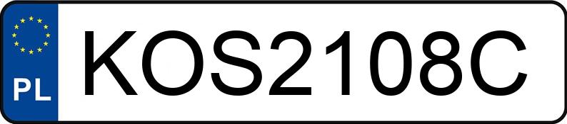 Numer rejestracyjny KOS 2108C posiada CITROEN C5 - KOS2108C