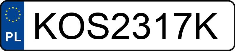 Numer rejestracyjny KOS 2317K posiada SAAB 9-3 Sport 1.8 MR`03 E3 t Linear Aut. - KOS2317K