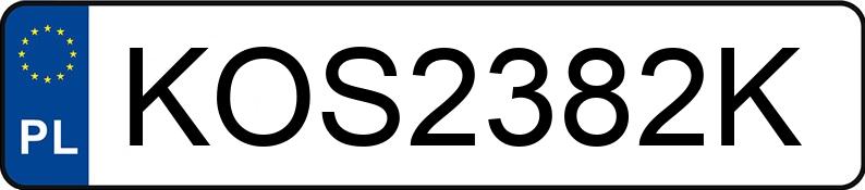 Numer rejestracyjny KOS 2382K posiada SKODA Octavia IV 1.5 TSI MR`20 E6d Scout - KOS2382K