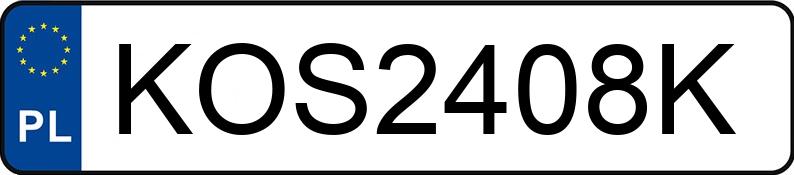 Numer rejestracyjny KOS 2408K posiada KIA CARENS - KOS2408K Numer rejestracyjny KOS 2408K posiada KIA CARENS - KOS2408K