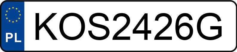 Numer rejestracyjny KOS 2426G posiada CITROEN DS4 2.0 HDI MR`11 E5 Sport Chic - KOS2426G