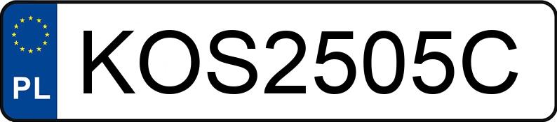 Numer rejestracyjny KOS 2505C posiada HONDA CIVIC 5DR - KOS2505C Numer rejestracyjny KOS 2505C posiada HONDA CIVIC 5DR - KOS2505C