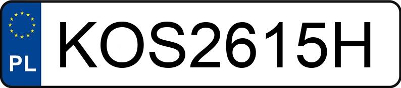 Numer rejestracyjny KOS 2615H posiada AUDI A4 ALLROAD QUATTRO - KOS2615H