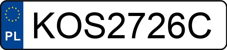 Numer rejestracyjny KOS 2726C posiada OPEL Astra III 1.3 CDTI MR`04 E4 Cosmo - KOS2726C Numer rejestracyjny KOS 2726C posiada OPEL Astra III 1.3 CDTI MR`04 E4 Cosmo - KOS2726C