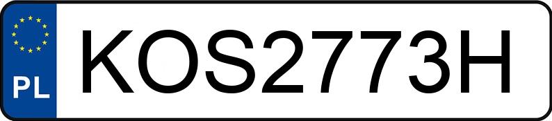 Numer rejestracyjny KOS 2773H posiada OPEL Astra VI 1.2 MR`22 E6d GS S&S CVT - KOS2773H