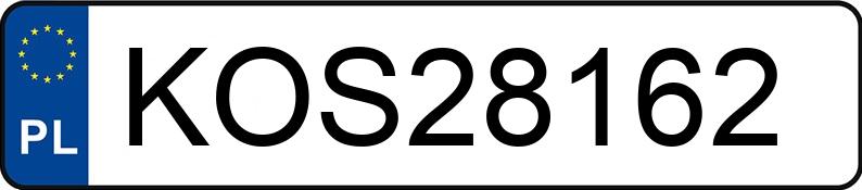 Numer rejestracyjny KOS 28162 posiada HONDA CIVIC 1,5 - KOS28162