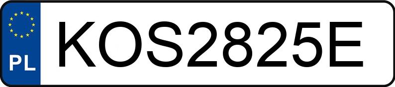 Numer rejestracyjny KOS 2825E posiada HONDA CIVIC - KOS2825E Numer rejestracyjny KOS 2825E posiada HONDA CIVIC - KOS2825E