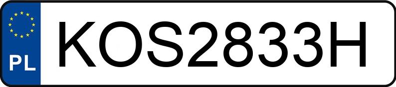 RegistreringsnummerKOS 2833H har VOLKSWAGEN Polo GP 1.2 TSI MR`14 E6 Comfortline BMT - KOS2833H