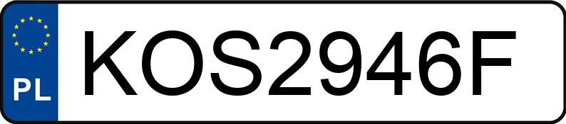 Straßenräuber in einem Fahrzeug mit dem Kennzeichen KOS2946F