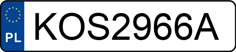 Numer rejestracyjny KOS 2966A posiada MERCEDES-BENZ A 160 Kat. MR`01 E3 168 Avantgarde - KOS2966A Numer rejestracyjny KOS 2966A posiada MERCEDES-BENZ A 160 Kat. MR`01 E3 168 Avantgarde - KOS2966A