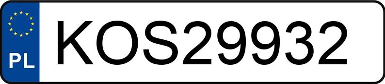 Numer rejestracyjny KOS 29932 posiada VOLKSWAGEN GOLF - KOS29932 Numer rejestracyjny KOS 29932 posiada VOLKSWAGEN GOLF - KOS29932