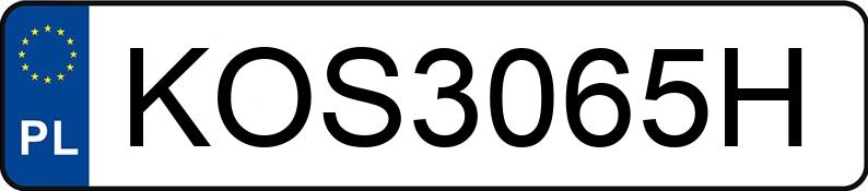 Numer rejestracyjny KOS 3065H posiada VOLVO V60 - KOS3065H