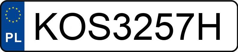 Numer rejestracyjny KOS 3257H posiada SKODA RAPID - KOS3257H Numer rejestracyjny KOS 3257H posiada SKODA RAPID - KOS3257H