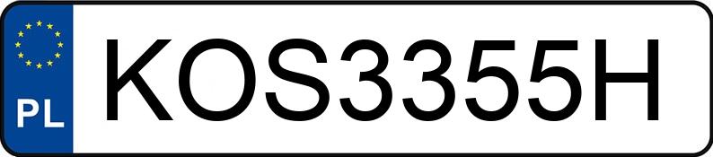 Il numero di registrazione KOS 3355H ha BMW 520 Touring Diesel DPF MR`10 E5 F11 520 Touring Diesel DPF MR`10 E5 F11 - KOS3355H