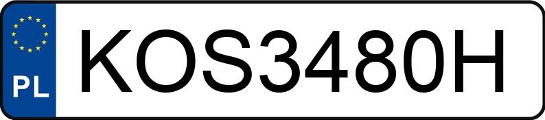 Numer rejestracyjny KOS 3480H posiada MG MG HS HYBRID+ - KOS3480H Numer rejestracyjny KOS 3480H posiada MG MG HS HYBRID+ - KOS3480H