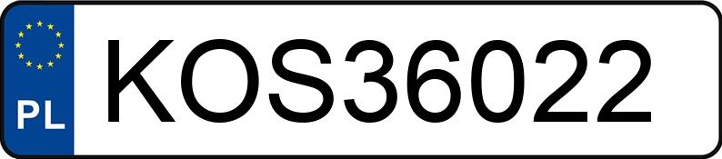 Numer rejestracyjny KOS 36022 posiada SKODA OCTAVIA - KOS36022 Numer rejestracyjny KOS 36022 posiada SKODA OCTAVIA - KOS36022