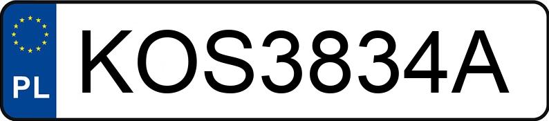Numer rejestracyjny KOS 3834A posiada BMW X5 - KOS3834A Numer rejestracyjny KOS 3834A posiada BMW X5 - KOS3834A