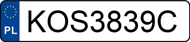 Numer rejestracyjny KOS 3839C posiada BMW 320D XDRIVE - KOS3839C Numer rejestracyjny KOS 3839C posiada BMW 320D XDRIVE - KOS3839C