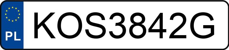 Numer rejestracyjny KOS 3842G posiada AUDI A6 Avant Quattro 3.0 TDi MR`04 E3 4F A6 Avant Quattro 3.0 TDi MR`04 E3 4F - KOS3842G