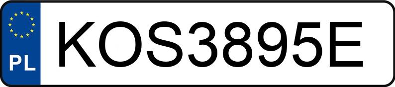 Numer rejestracyjny KOS 3895E posiada RENAULT KADJAR - KOS3895E Numer rejestracyjny KOS 3895E posiada RENAULT KADJAR - KOS3895E