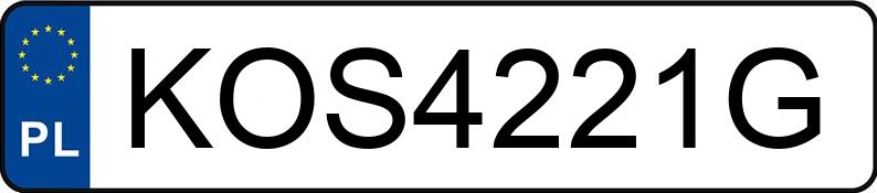 Numer rejestracyjny KOS 4221G posiada AUDI A5 - KOS4221G