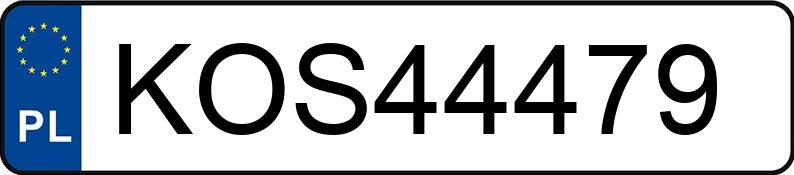 Numer rejestracyjny KOS 44479 posiada CITROEN C5 2.0 HDI MR`05 E4 Impress - KOS44479