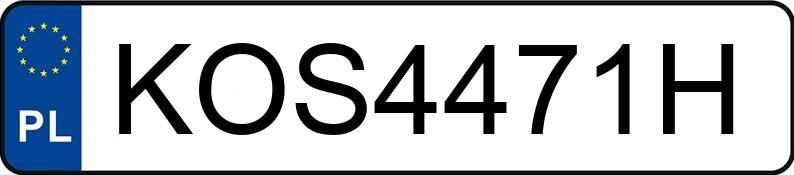 Numer rejestracyjny KOS 4471H posiada CITROEN C4 Aircross 1.6 MR`12 E5 Attraction - KOS4471H Numer rejestracyjny KOS 4471H posiada CITROEN C4 Aircross 1.6 MR`12 E5 Attraction - KOS4471H