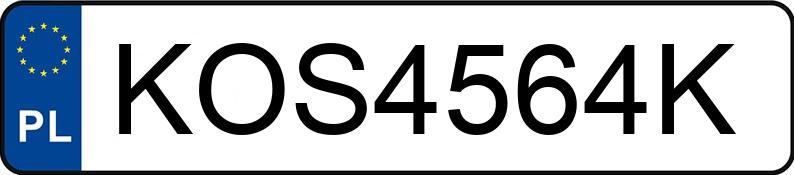 Numer rejestracyjny KOS 4564K posiada VOLVO V50 2.5 T5 MR`08 E5 Kinetic R-Design AWD Getr - KOS4564K