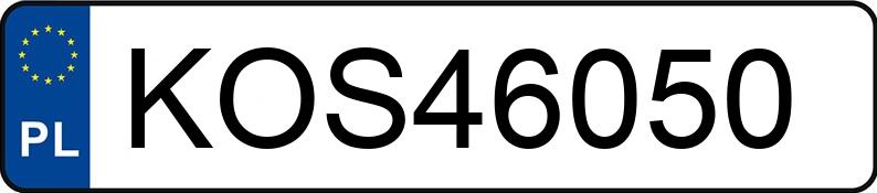 Реєстраційний номер KOS 46050 має SKODA Octavia 1.6 MR`01 E4 Tour - KOS46050