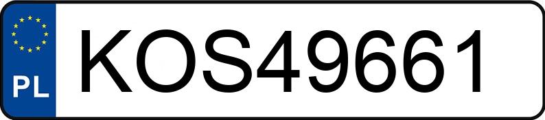 Numer rejestracyjny KOS 49661 posiada PEUGEOT 207 SW HDI MR`07 E4 Outdoor 110 - KOS49661