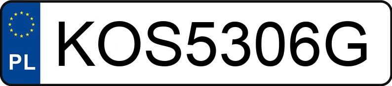 Numer rejestracyjny KOS 5306G posiada HONDA CIVIC 5DR - KOS5306G